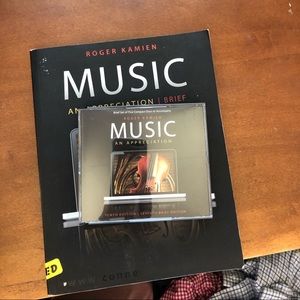 Music theory book + Cd